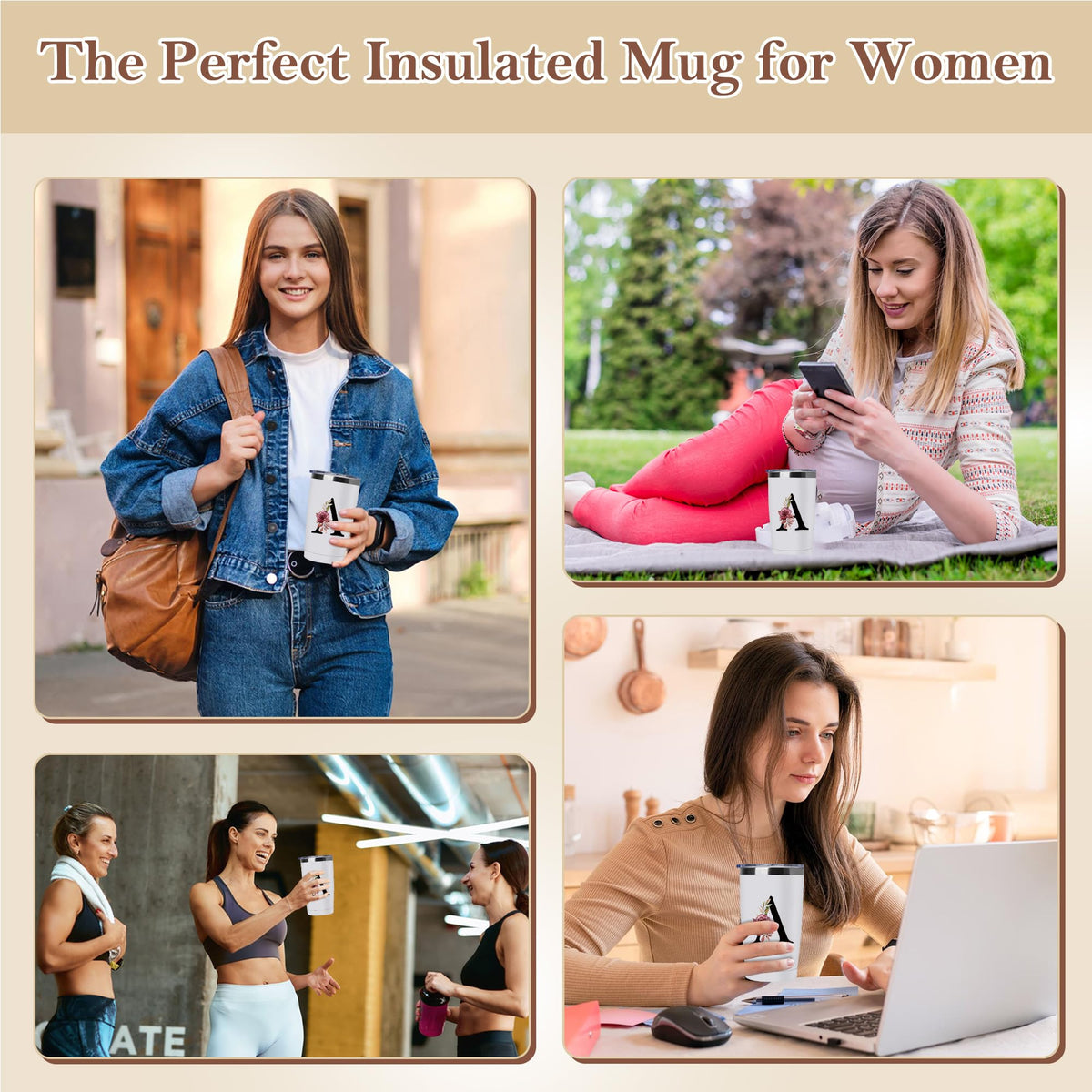 20 Oz Insulated Stainless Steel Travel Mug Z408