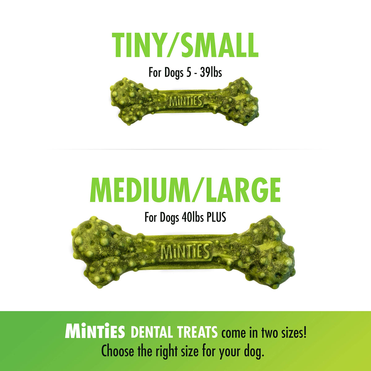 Minties Dog Dental Bone Treats C5125