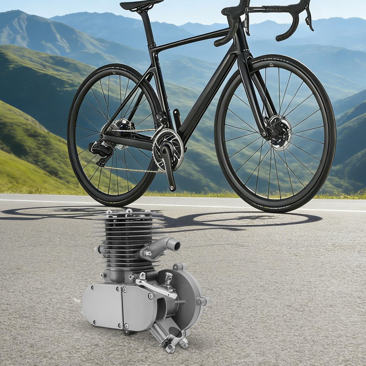 100cc 2 Stroke Bicycle Engine Kit P401