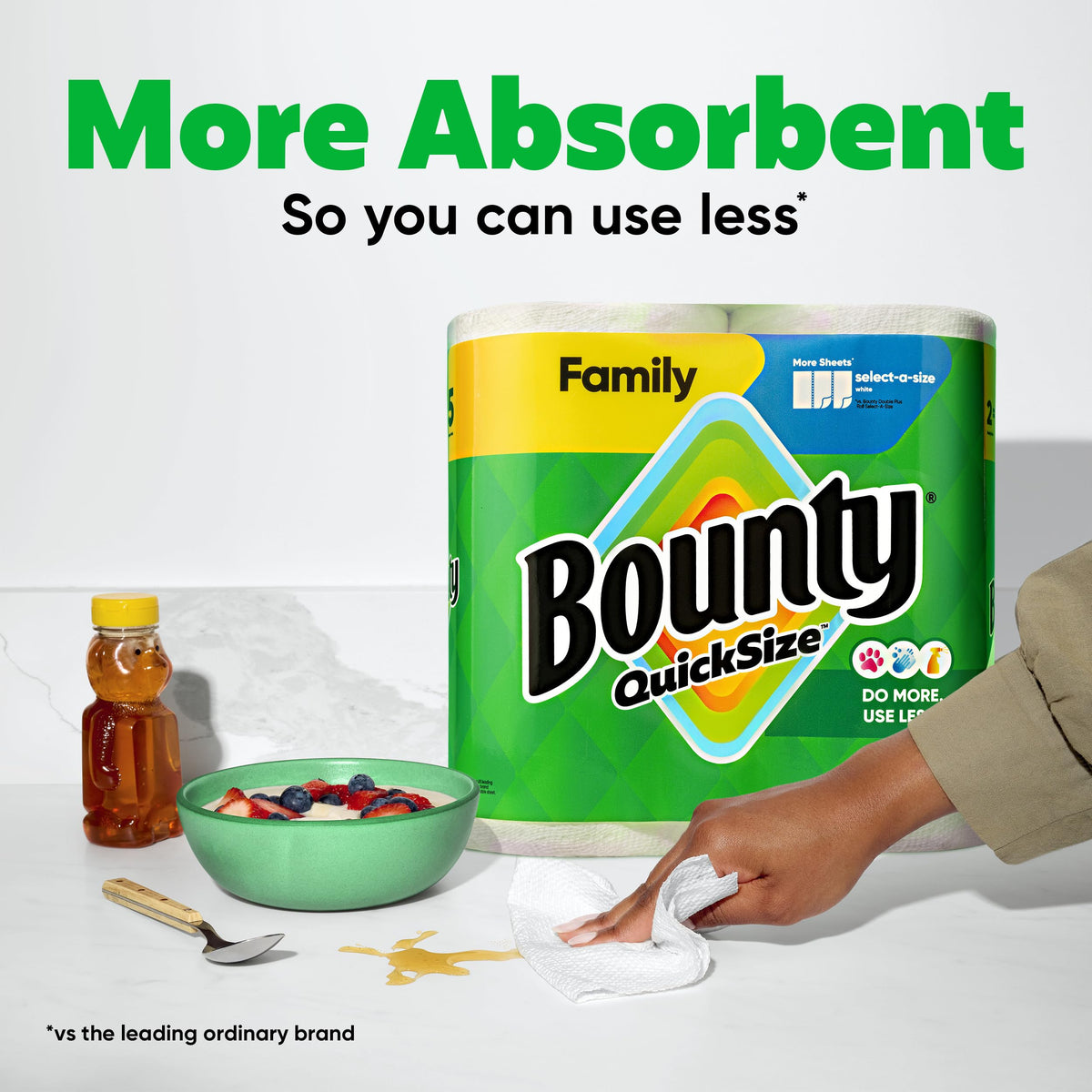 White Paper Towels 16 Family Rolls O70529