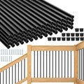 51 Pack 36" Black Aluminum Deck Balusters J986823