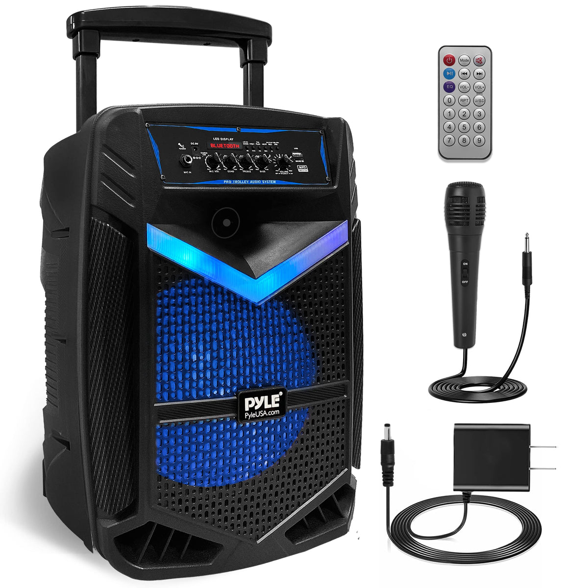 Portable Bluetooth PA Speaker System 800W Rechargeable O2801