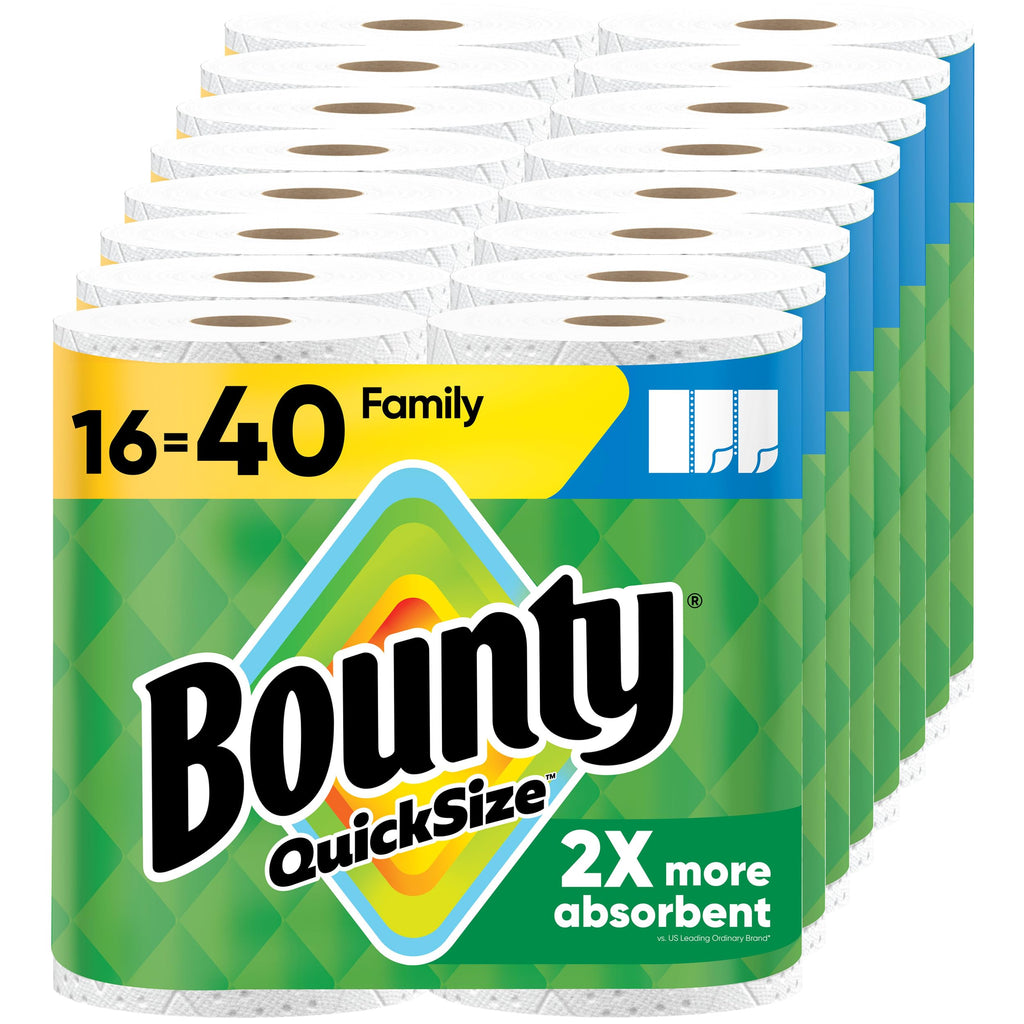 White Paper Towels 16 Family Rolls O70529