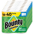 White Paper Towels 16 Family Rolls O70529