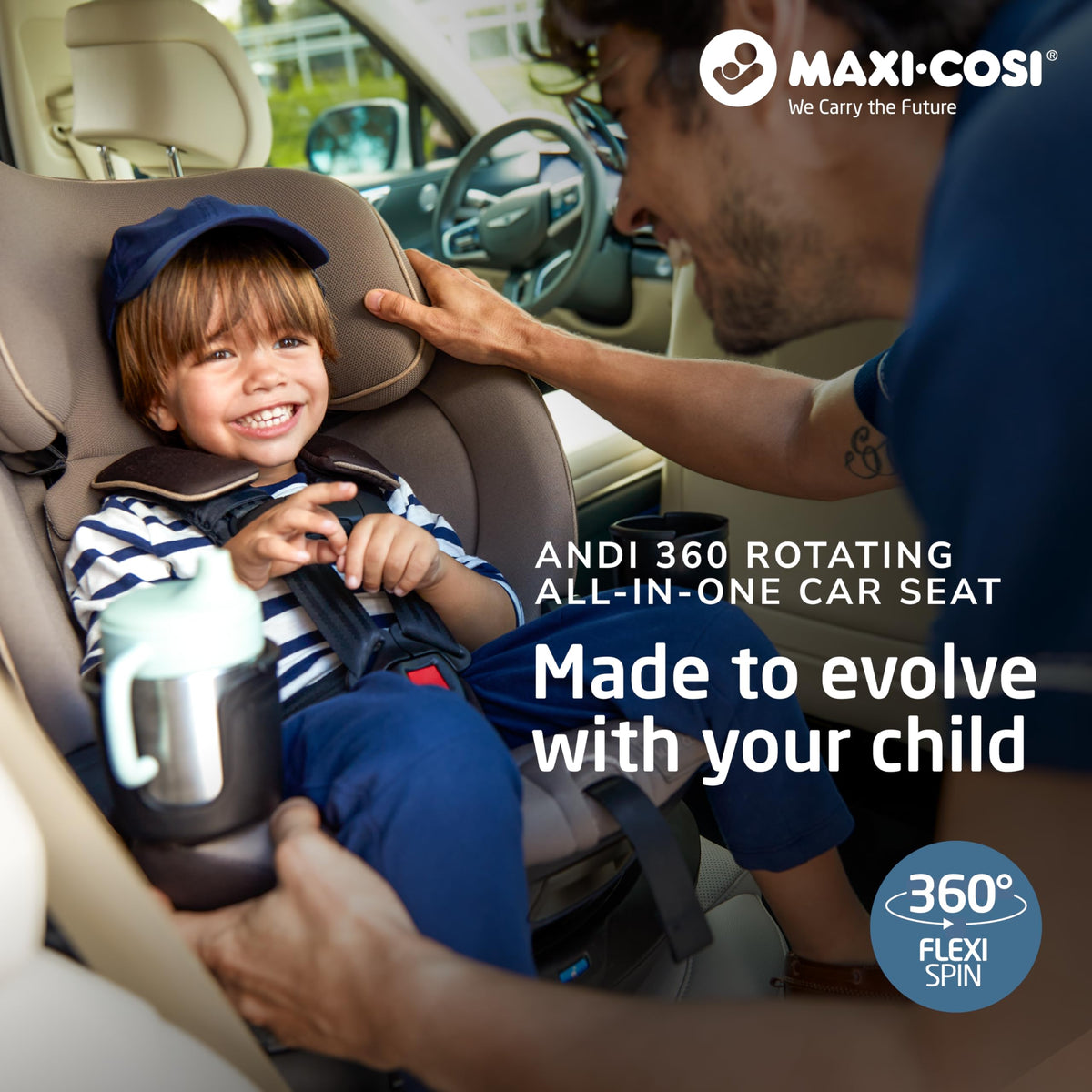 All-in-One Convertible Car Seat I1199