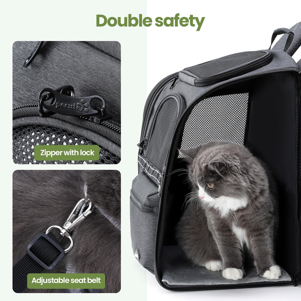 Ergonomic Breathable Cat Backpack Y42065