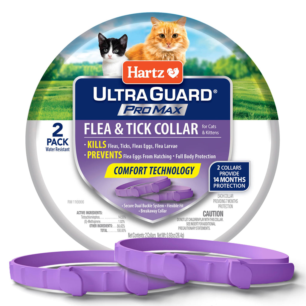 Flea & Tick Collar for Cats & Kittens 2 Pack H547