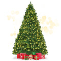 8ft Prelit Artificial Christmas Tree with 430 Warm White LED Lights Z514570