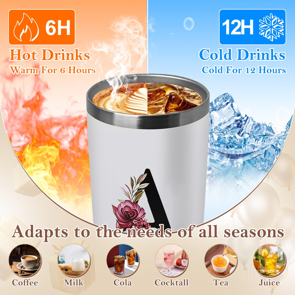 20 Oz Insulated Stainless Steel Travel Mug Z408