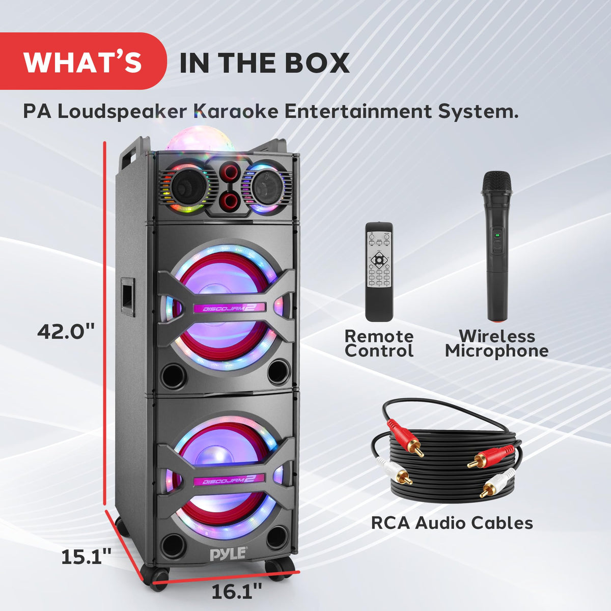 Portable Bluetooth PA Speaker System N5391