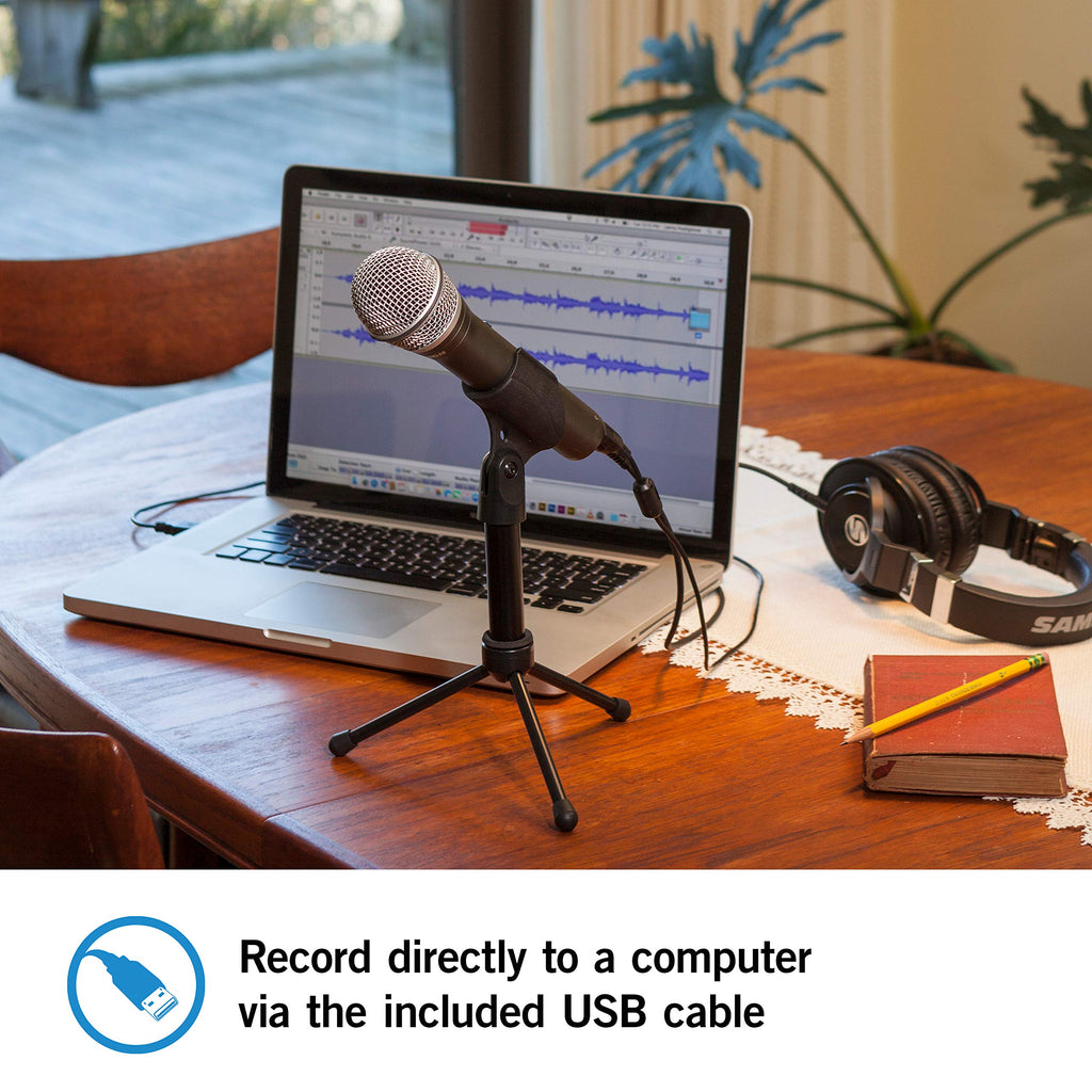 USB/XLR Dynamic Microphone Recording and Podcasting Pack E50306