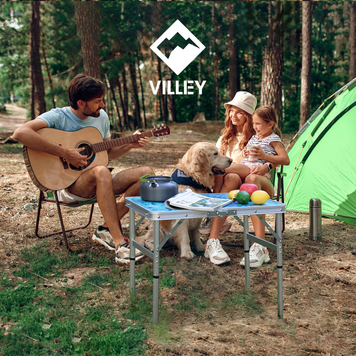 Folding Camping Table 2FT B8614