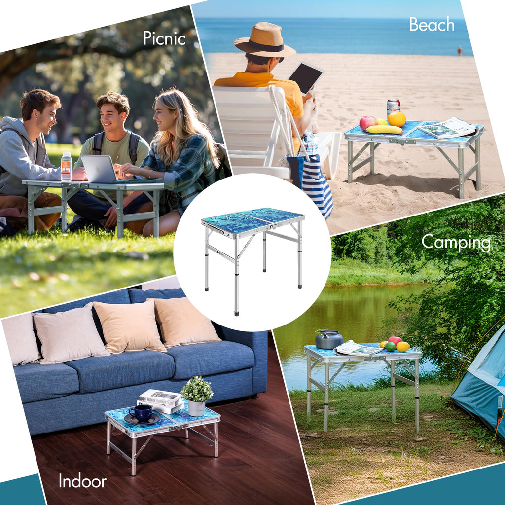 Folding Camping Table 2FT B8614