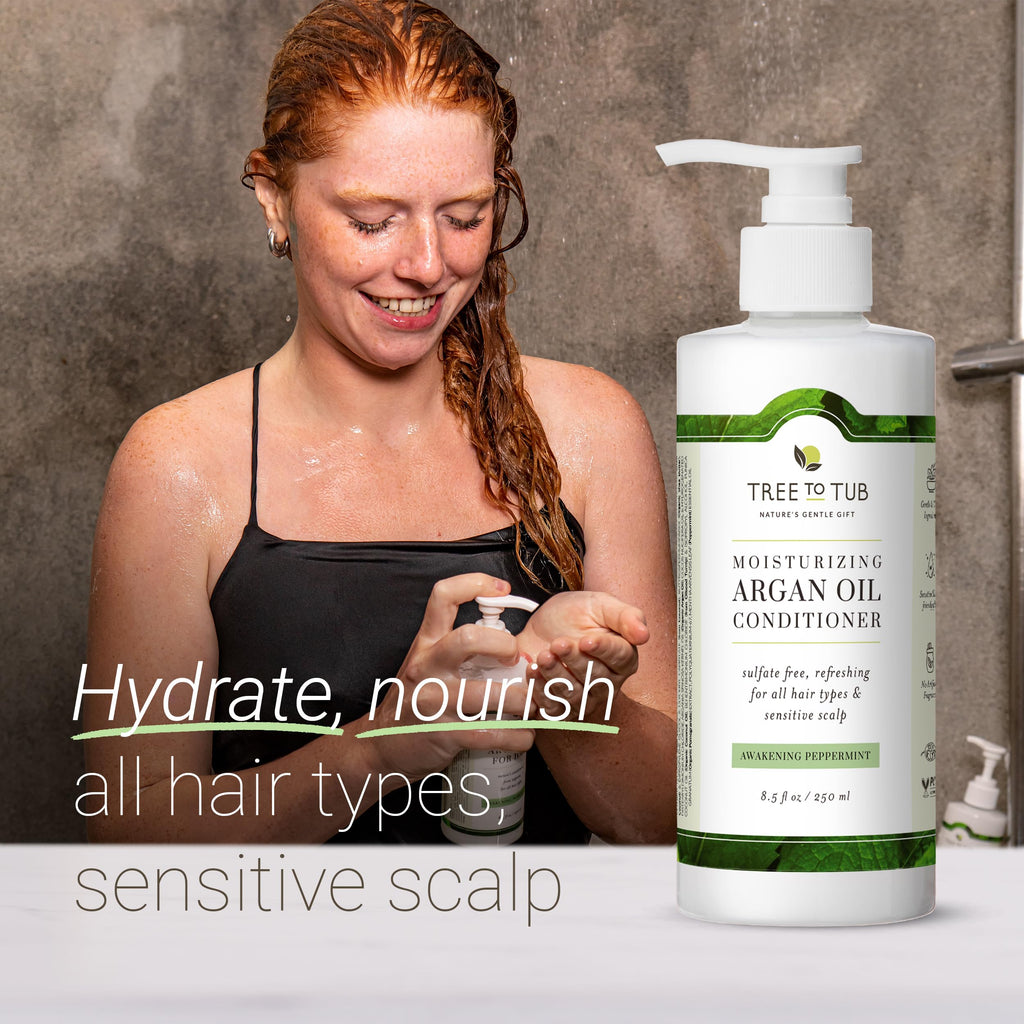 Fragrance Free Shampoo and Argan Oil Conditioner V466455