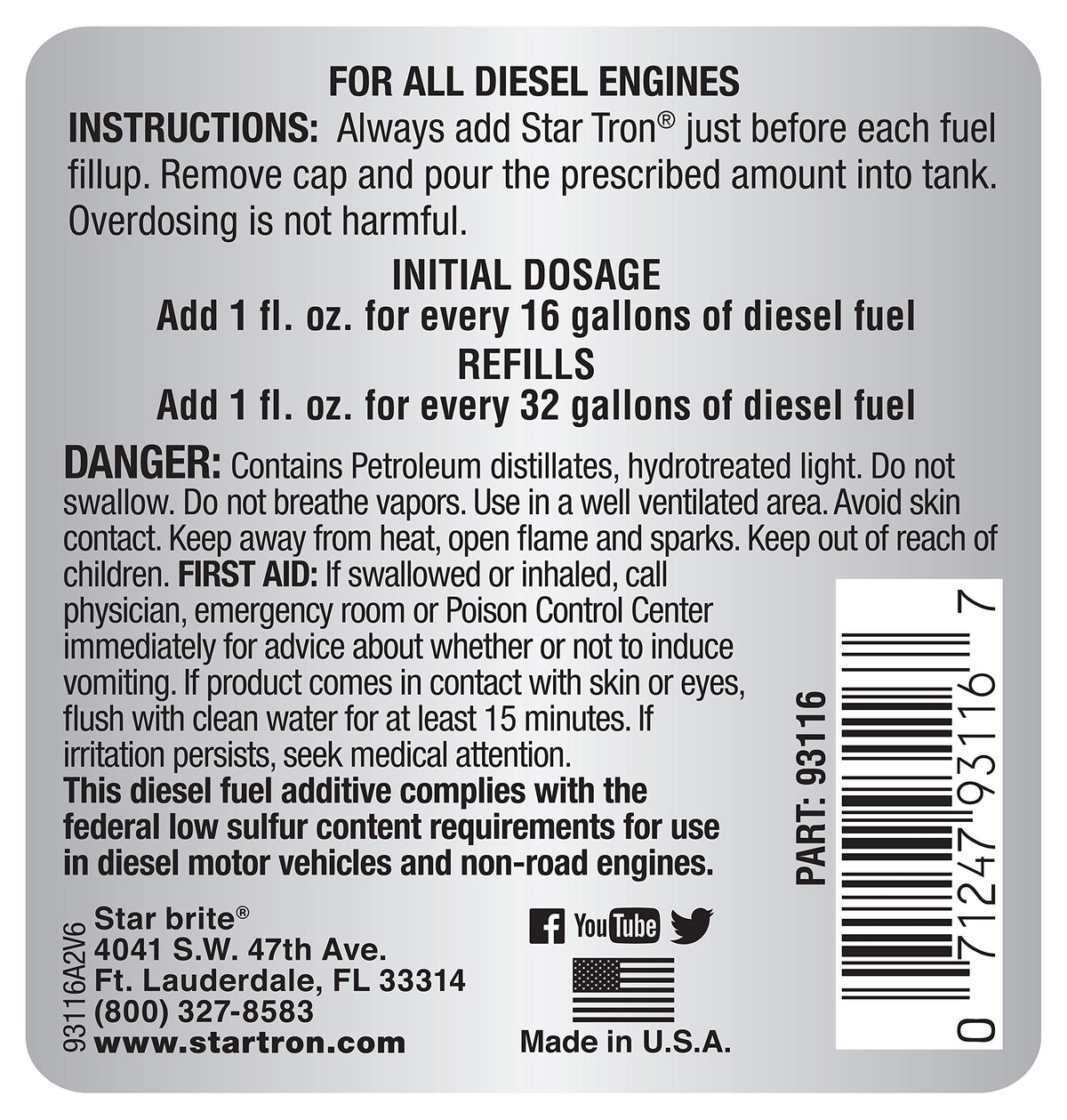 Enzyme Fuel Treatment B692
